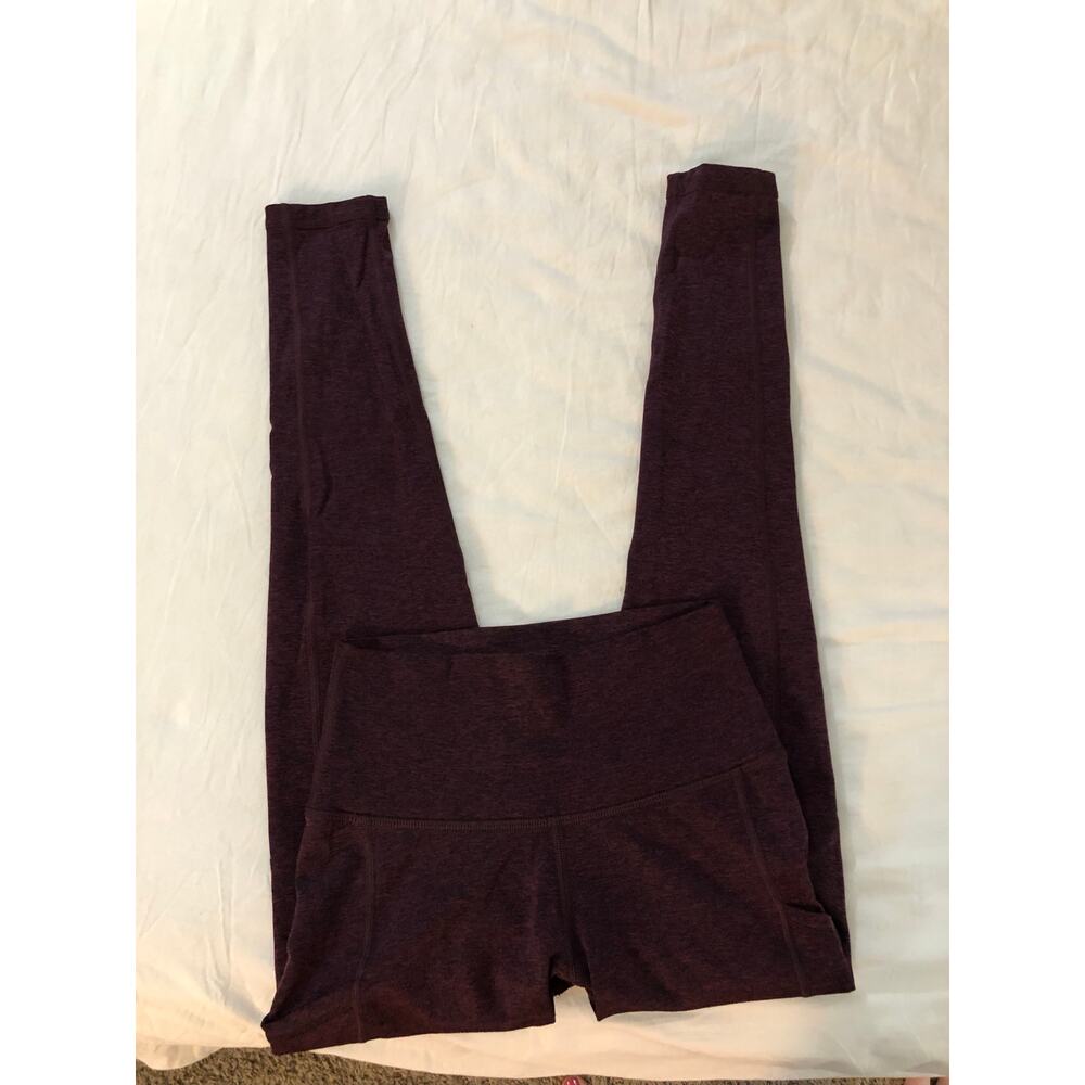 Aerie Chill Play Move red leggings with pockets Size Small